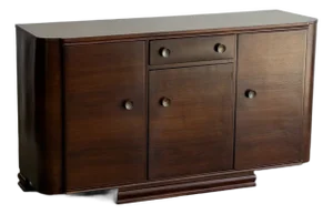 1940s Minimal Art Deco Credenza