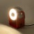 Space Age Red and Chrome Eyeball Table or Wall Lamp, 1970s For Sale - Image 6 of 11