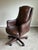 Hancock & Moore Late 20th Century Hancock & Moore “Dillon” Leather Swivel Tilt Wingback Desk Chair for Robb & Stucky For Sale - Image 4 of 9