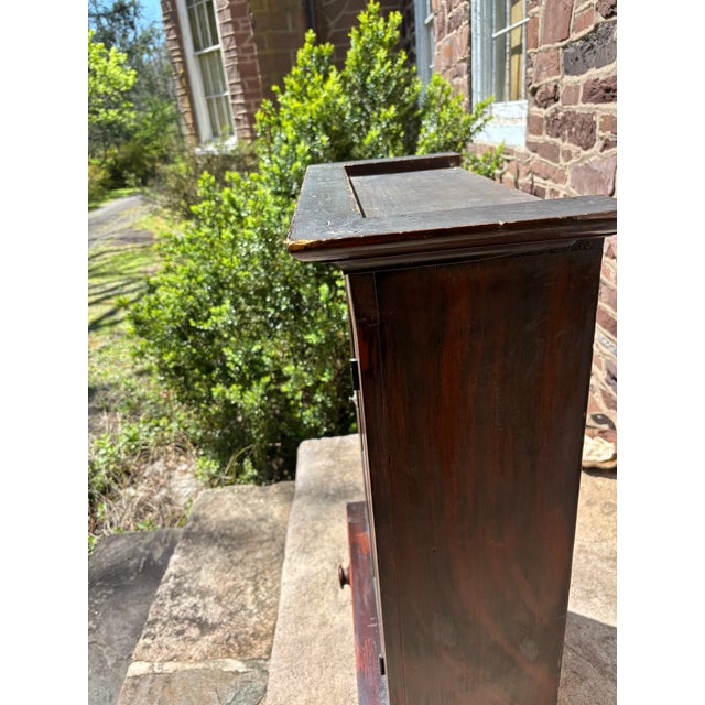 Brown Late 19th Century Small and Charming Country Kitchen Cupboard For Sale - Image 8 of 10