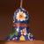 Pair of Vintage Cloisonné Enamel Double-Gourd Vases – Fu Lu Shuang Quan For Sale - Image 9 of 9