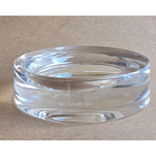 1970s Rosenthal Studio Line Brutalist Glass Ashtray/Catchall For Sale - Image 12 of 14