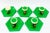 1970s Plastic Wall Hooks with Brass Hook, 1970s, Set of 5 For Sale - Image 5 of 8