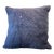 Mid-Century Vintage Navy Blue Turkish Hemp Decorative Pillow Cover For Sale