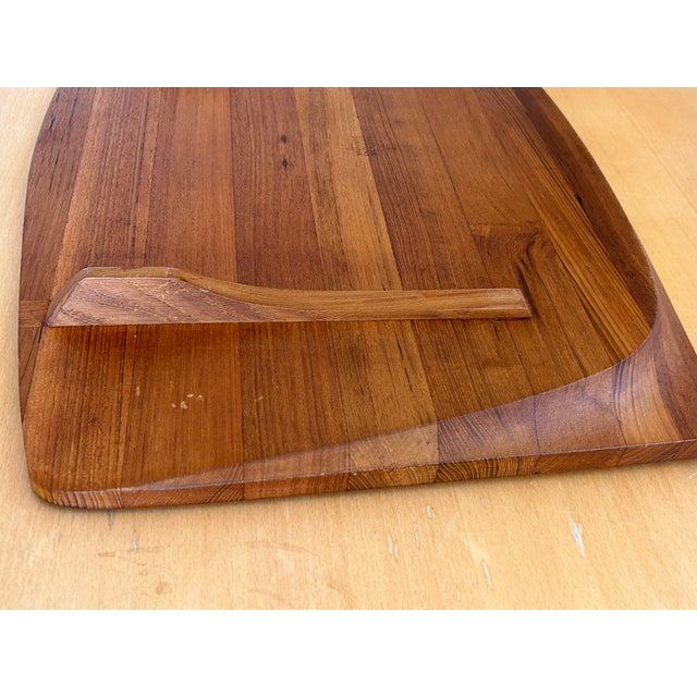 Vintage Dansk Teak Tray Jens Harald Quistgaard For Sale In San Francisco - Image 6 of 8