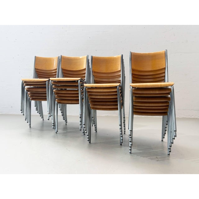 Vintage Stacking Chair by Gustav Hassenpflug for Embru, 1970s For Sale - Image 15 of 18