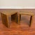 Mid-Century Modern Vintage Carved Wood Side Tables - A Pair For Sale - Image 3 of 11