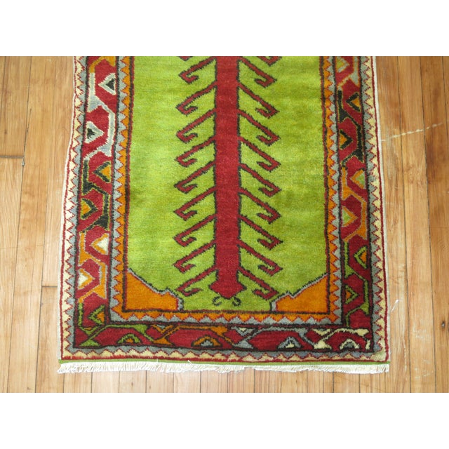 1965 Green Turkish Rug Chairish
