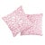 Illustration Sidonie 22" Pink Floral Pillow For Sale - Image 3 of 6