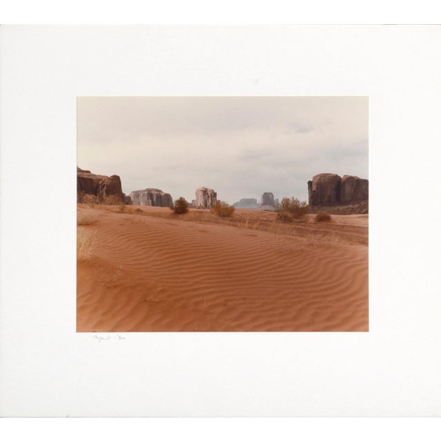 Printmaking Materials Unknown Contemporary Landscape Photograph "Monument Valley" #2 1984 For Sale - Image 7 of 7