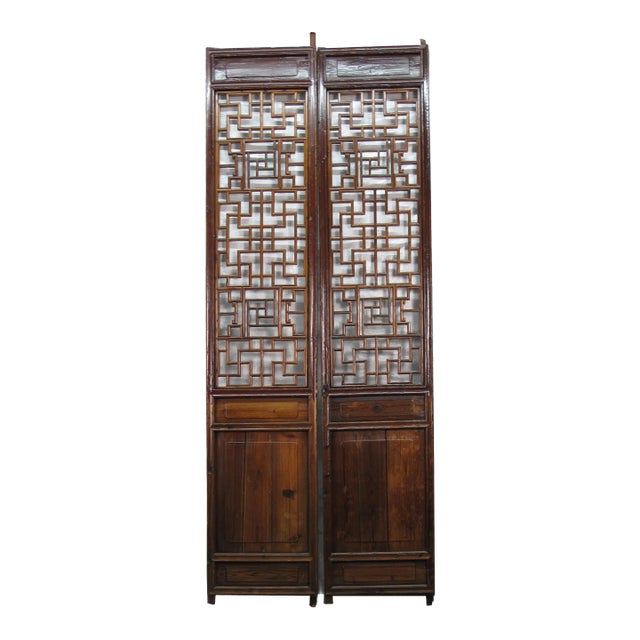 Pair Screen Door Panel For Sale