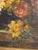 Still Life Oil Painting of Flowers Signed François Visconti For Sale - Image 4 of 12