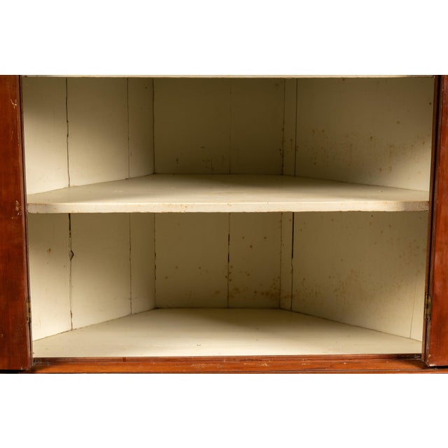 Wood 19th Century American Primitive Corner Cabinet For Sale - Image 7 of 12