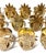 Vintage Heyco Brass Pineapple Napkin Rings – Set of 12 For Sale In Louisville - Image 6 of 12