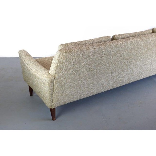 DUX Folke Ohlsson for DUX Mid-Century Sofa in Original Fabric For Sale - Image 4 of 7