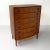 Danish Teakwood Curved Chest of Drawers, 1960s For Sale - Image 4 of 11