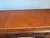Antique Twin Pedestal Desk in Mahogany with Leather Top, 1980s For Sale - Image 11 of 18