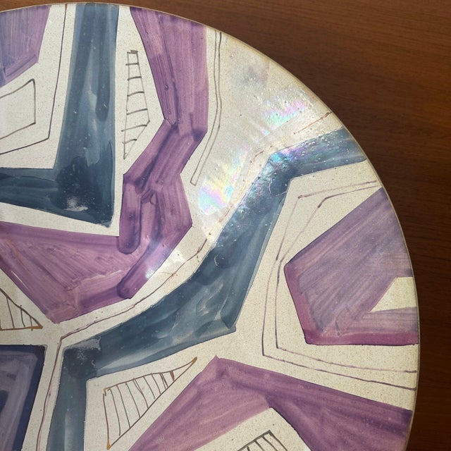 1980s Handmade Studio Pottery Ceramic Bowl For Sale - Image 5 of 8