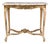 20th Century French Louis XV Style Table With Marble Top For Sale
