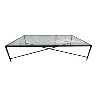 Rh Thaddeus Rectangular Coffee Table For Sale