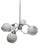 Art Deco Style Chandelier, Poland, 1960s For Sale - Image 3 of 13