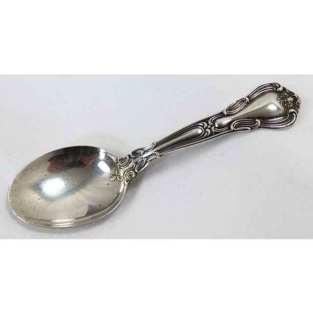 Antique Gorham Silver Co. Chantilly Pattern Sterling Silver Youth - Baby Spoon For Sale - Image 13 of 13