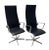2000 - 2009 Danish Modern Oxford Highback Chairs by Arne Jacobsen for Fritz Hansen, 2004, Set of 2 For Sale - Image 5 of 13
