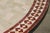 Mid 20th Century Moroccan Round Mosaic Outdoor Tile Table on Iron Base 47 In For Sale - Image 5 of 5