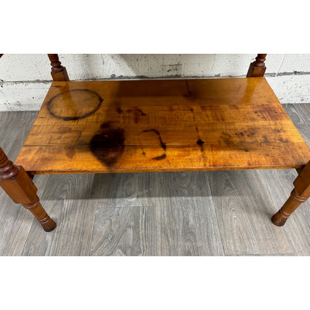 Antique Victorian Eastlake Aesthetic Movement Walnut Library Table Console For Sale - Image 10 of 15