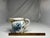 Antique Blue Floral Transferware Pitcher - Gold Gilt Accents c. 1904 For Sale - Image 10 of 10