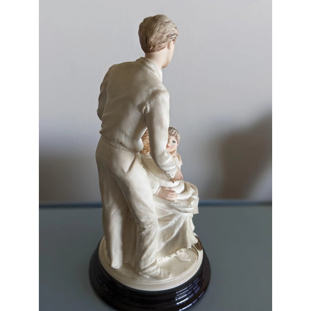 1970s Beautiful Limited Edition Signed Florence Armani Figurine at Home 1263f (La Famiglia) Family Figurine For Sale - Image 4 of 15