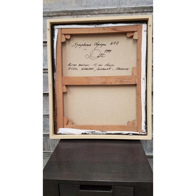 1990s Dominic Rovira / Doti, Symphonie Olympique, 1990s, Oil on Canvas, Framed For Sale - Image 5 of 7