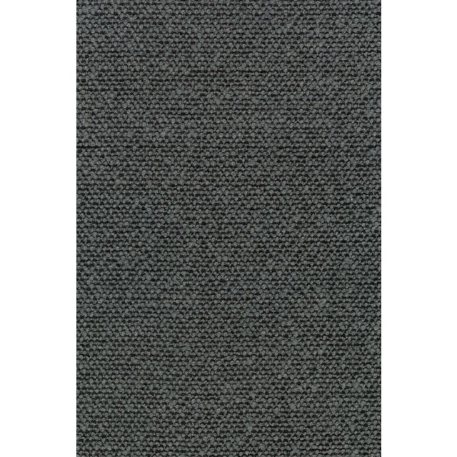 Collector Modern Cassette Bar Chair in Safire 09 Fabric and Smoked Oak by Alter Ego For Sale - Image 6 of 7