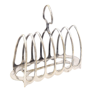 Silver Plate Toast Rack, England Circa 1900