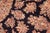 Shabby Chic Medallion 1990's Pak-Persian Blue/Beige Wool Rug - 6'1'' X 9'1'' For Sale In New York - Image 6 of 9
