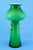 Vintage Green Glass Vase by Jerzy Sluczan-Orkusz for Tarnowiec Glassworks, 1980s For Sale - Image 4 of 18