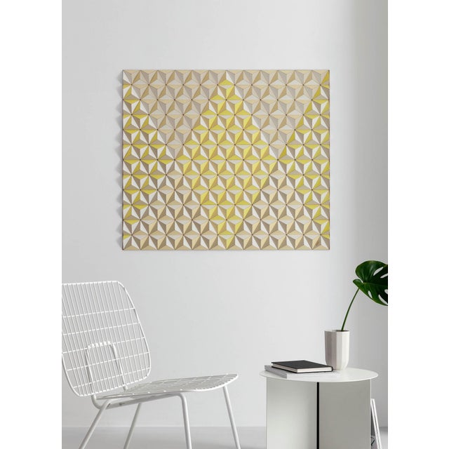 Wood Sebastian Welzel, GIS-1 Topographie, Cardboard, Limited Edition 6 of 20 For Sale - Image 7 of 7