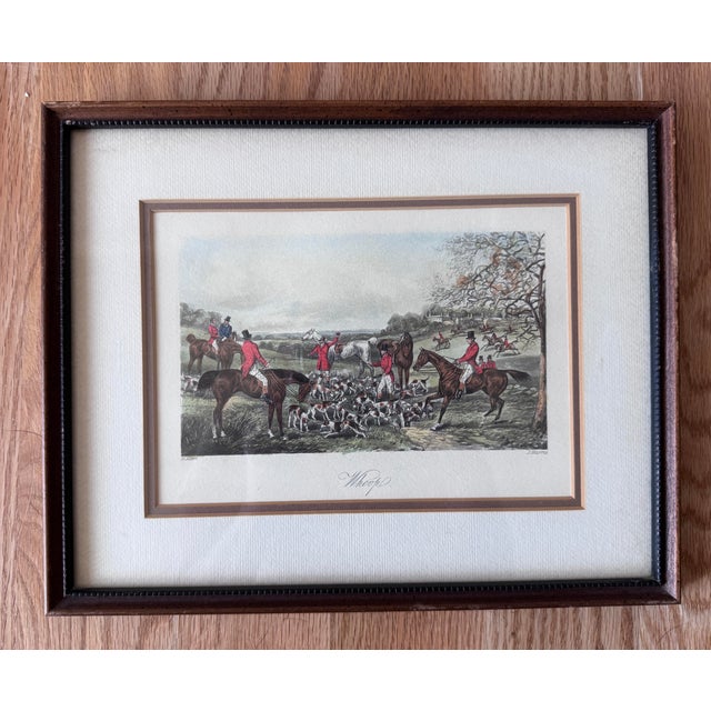 English Mid 20th Century Framed English Fox Hunting Prints After Henry Alken – Set of 4 For Sale - Image 3 of 7