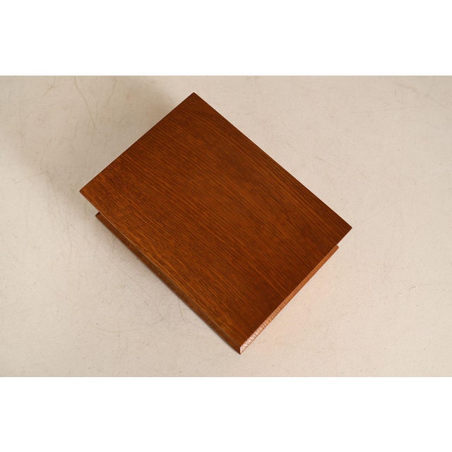 2000 - 2009 Stickley Mission Collection Oak Desk Box For Sale - Image 5 of 18
