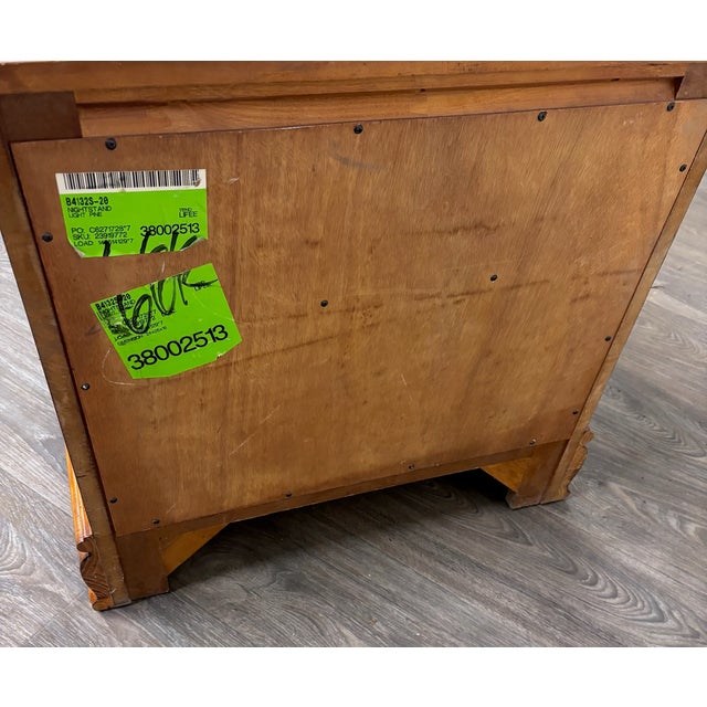 Towood Lifee French Provincial Inspired Two Drawer Nightstand For Sale - Image 10 of 10