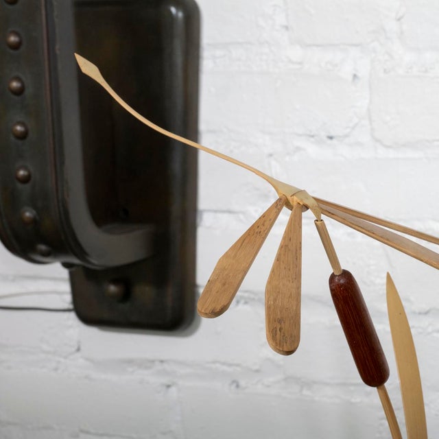 Bamboo dragonfly counterbalance sculpture For Sale In New York - Image 6 of 7