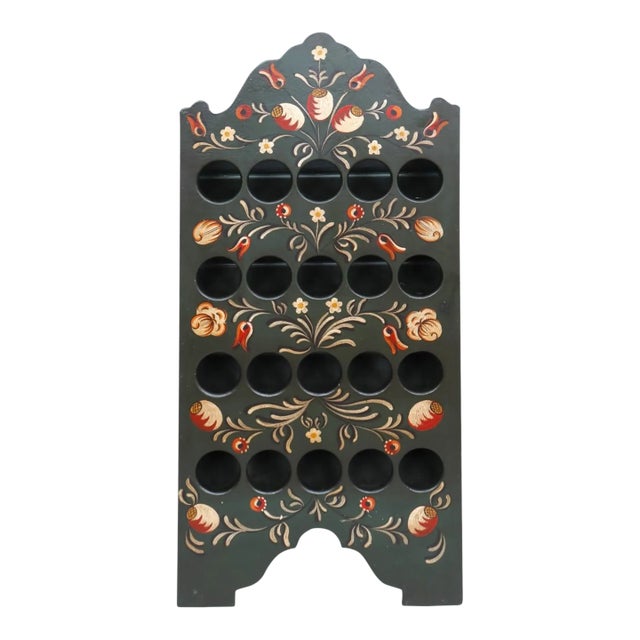 Late 20th Century Spanish Artisanal Wine Rack Cabinet For Sale