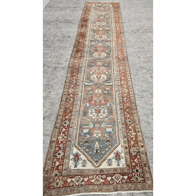 Textile 1940s Persian Melayer Runner For Sale - Image 7 of 8