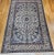 Late 20th Century Vintage Persian Nain Room Size Rug, Handwoven Floral Pattern, Ivory & Blue, 7’ X 11’ For Sale - Image 5 of 12