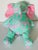 Shabby Chic Lilly Pulitzer Baby Elephant Toy/Pillow For Sale - Image 3 of 6