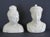 Mid-Century Modern Mid-Century James Mont Style Chinoiserie Blanc De Chine Style Ceramic Busts - A Pair For Sale - Image 3 of 6
