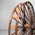 Black Antique Taishō Japanese Spinning Wheel, 1910 For Sale - Image 8 of 10