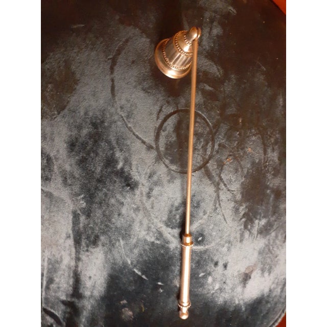 1960s Vintage Silverplated Candle Snuffer For Sale - Image 4 of 6