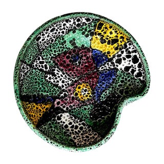 Vintage Ceramic Centerpiece from C. and H. Golechelm For Sale