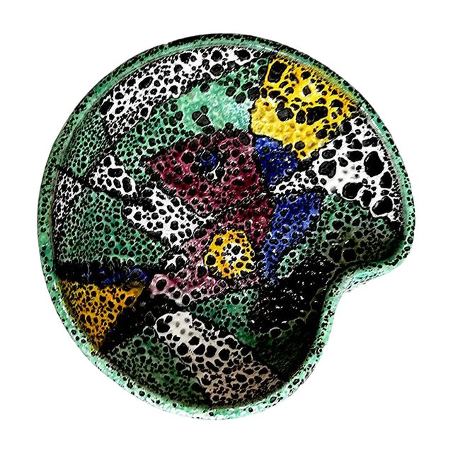 Vintage Ceramic Centerpiece from C. and H. Golechelm For Sale